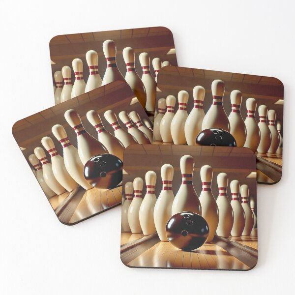 Item preview, Candlepin Bowling Alley designed and sold by BackgroundND.
