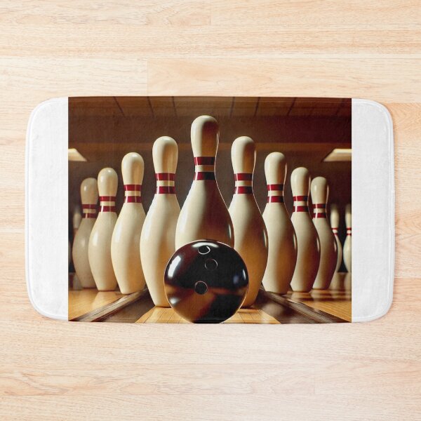 Item preview, Candlepin Bowling Alley designed and sold by BackgroundND.