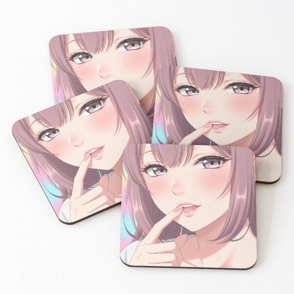 Item preview, A majestic portrait of a purple-eyed Waifu designed and sold by GerwantSHOP.