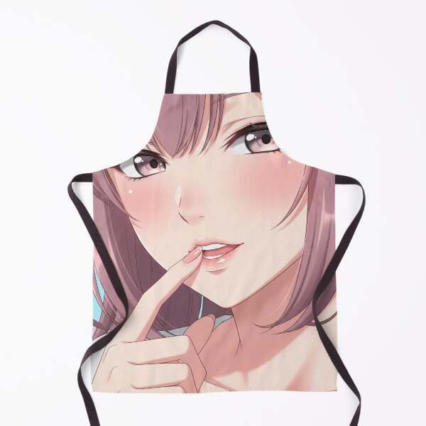Artikelvorschau, Ein majestätisches Porträt einer Waifu mit lila Augen entworfen und verkauft von GerwantSHOP.