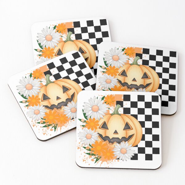 Item preview, Floral Halloween Fall Pumpkin designed and sold by TheMysticNook.