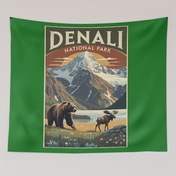 Item preview, Denali National Park designed and sold by beezzz4you.