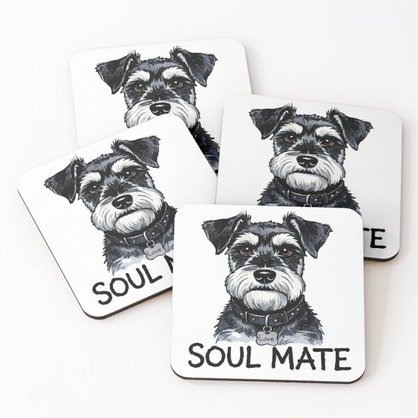 Item preview, Schnauzer soul mate designed and sold by Soulstuff.