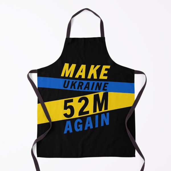 Item preview, Make Ukraine 52M Again Ukrainian Restoration Support Design designed and sold by cabana.space.