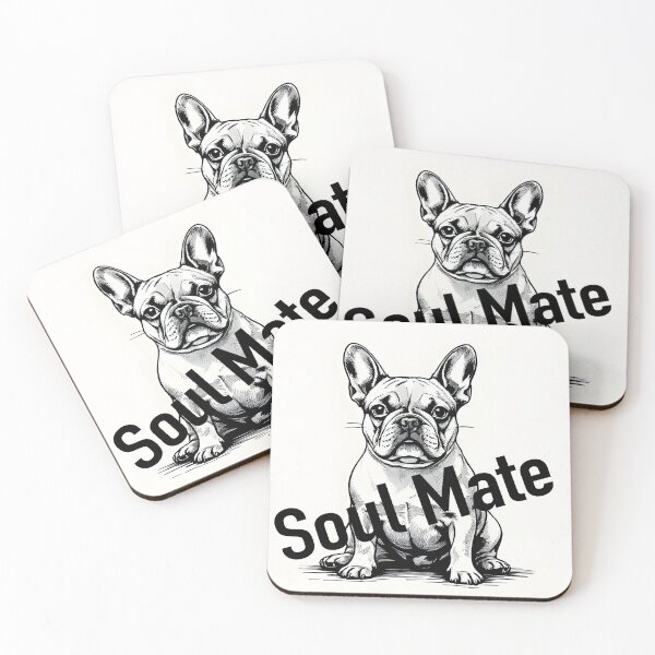 Item preview, French bulldog soul mate designed and sold by Soulstuff.