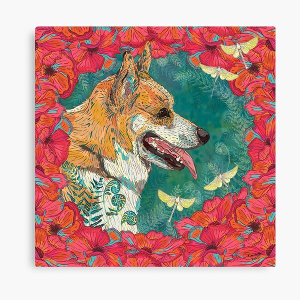 Corgi Canvas Print