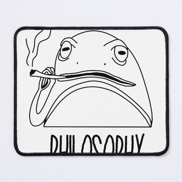 Item preview, philosophy frog designed and sold by yeuxintemporels.