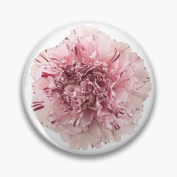 Item preview, pink carnation flower sticker designed and sold by inainart.