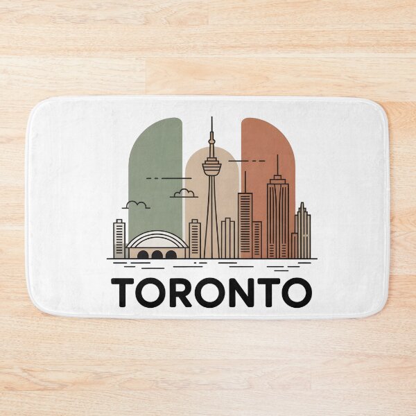 Item preview, Toronto City Skyline – Minimalist Earthy Travel Souvenir Design designed and sold by Paper Drip.
