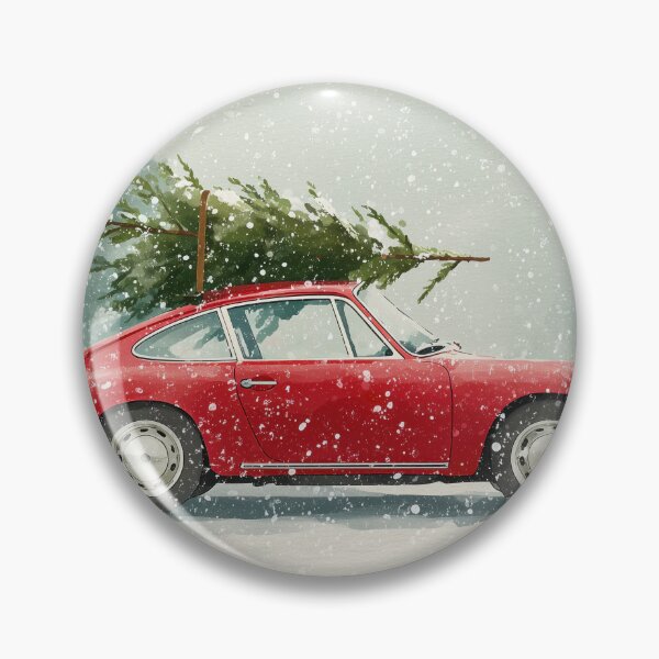 Artikelvorschau, Porsche 911 964 Winter Wonderland Weihnachten entworfen und verkauft von blackdogshop.