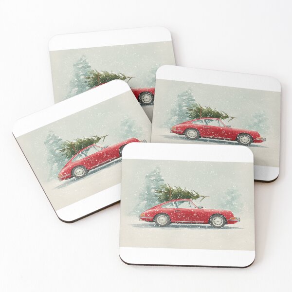 Item preview, Porsche 911 964 Winter Wonderland Navidad designed and sold by blackdogshop.