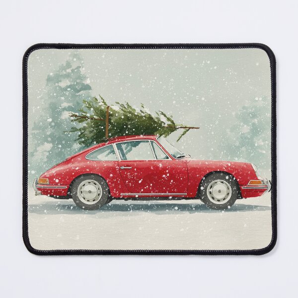 Item preview, Porsche 911 964 Winter Wonderland Navidad designed and sold by blackdogshop.