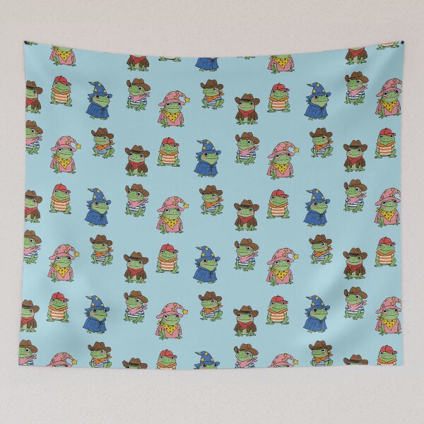 Item preview, Cute Frogs with Hats designed and sold by TeeARTHY.