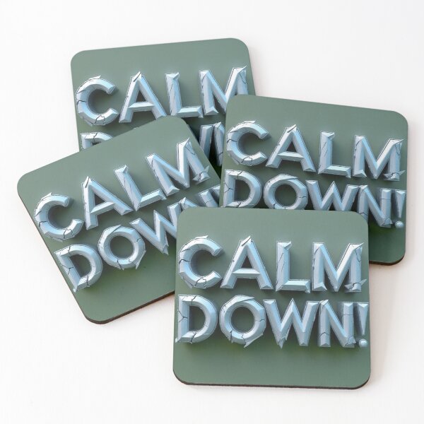 Item preview, Calm Down! 108 designed and sold by Zeir Shop.