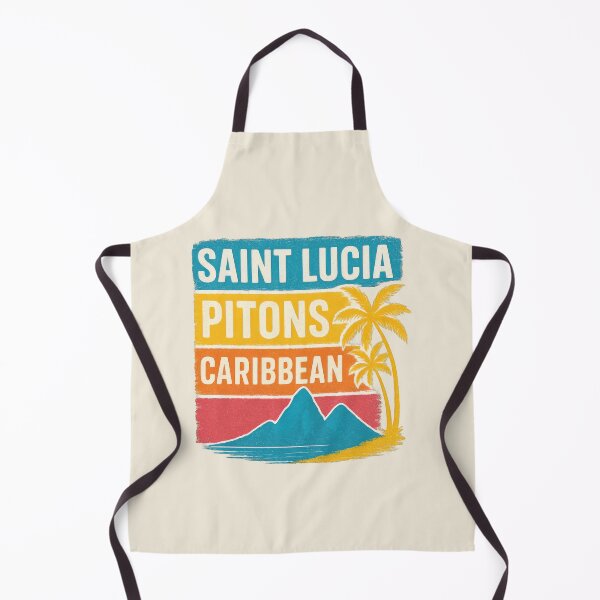 Item preview, Recuerdos de las islas del Caribe de vacaciones en Santa Lucía Pitons designed and sold by scicilysimonee.