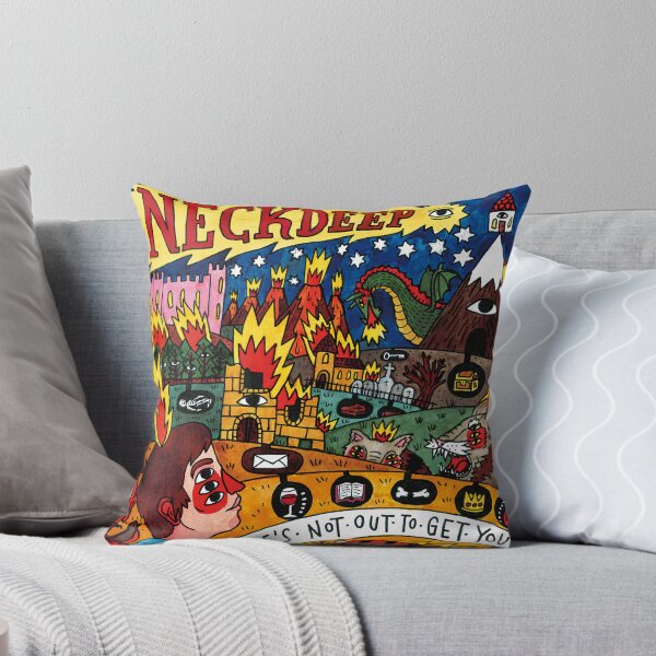 Life's Not Out To Get You Throw Pillow
