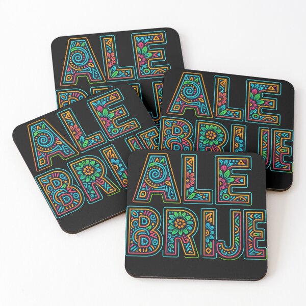 Item preview, Colorful Alebrije Letters designed and sold by Ahau Designs.