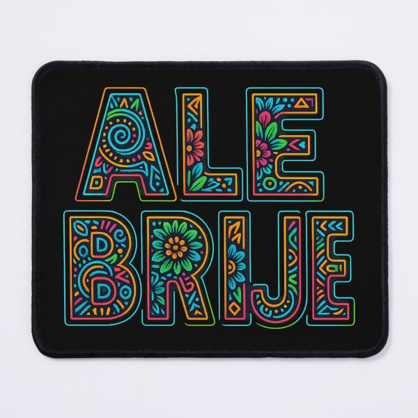 Item preview, Colorful Alebrije Letters designed and sold by Ahau Designs.