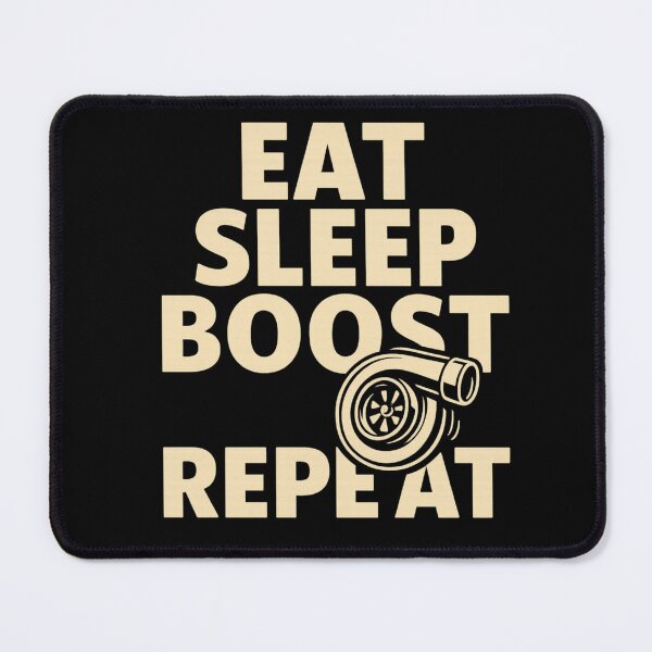 Item preview, Eat Sleep Boost Repeat Car Turbo JDM designed and sold by BoostedPixels.