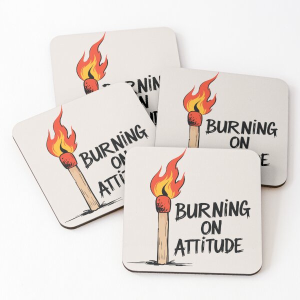 Item preview, Burning on Attitude – Still Standing designed and sold by FocusChillax.