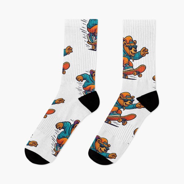 Item preview, Stylish Urban Skater Bear designed and sold by Ahau Designs.