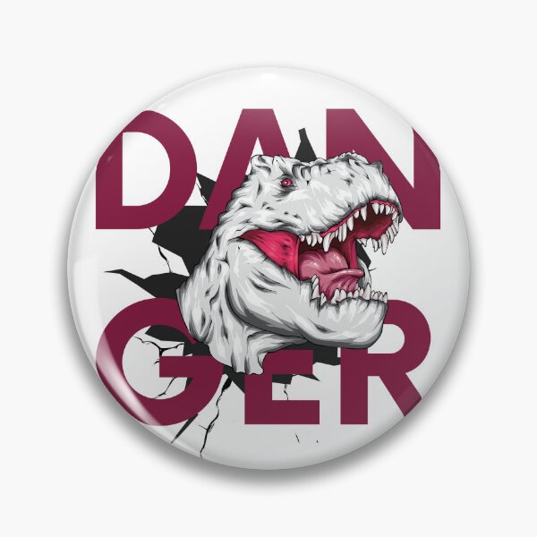 Item preview, DANGER Dinosaur designed and sold by InkVolt.