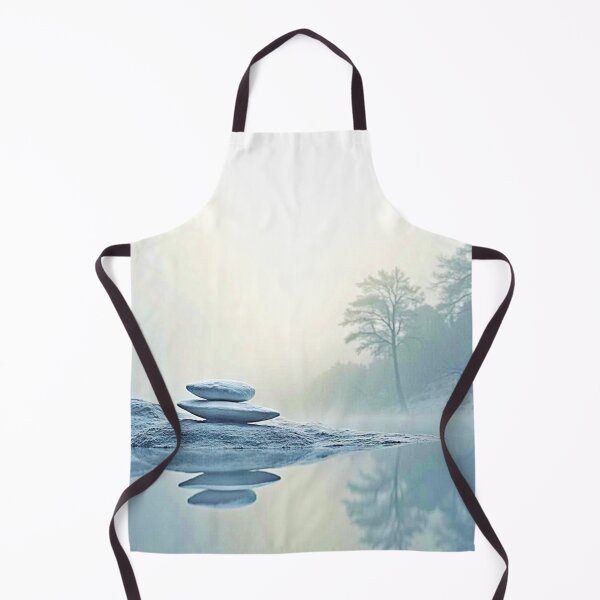 Item preview, Winter Zen: Foggy Lake Balance designed and sold by Health And Fitness Posts e-Store.