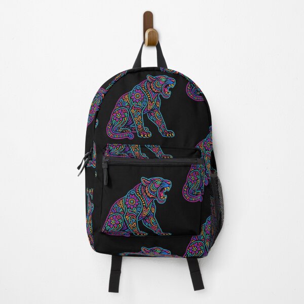 Item preview, Colorful Jaguar Alebrije designed and sold by Ahau Designs.