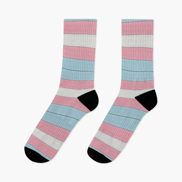 Item preview, Geometric Patterned Trans Flag designed and sold by FlyingJackalope.