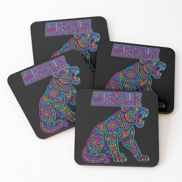 Item preview, Jaguar Alebrije Mexican Art designed and sold by Ahau Designs.
