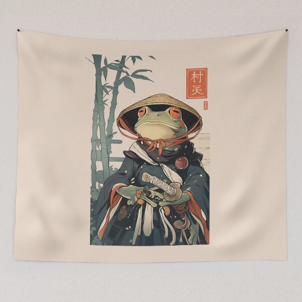 Item preview, Froggo Samurai designed and sold by mustbewhy.