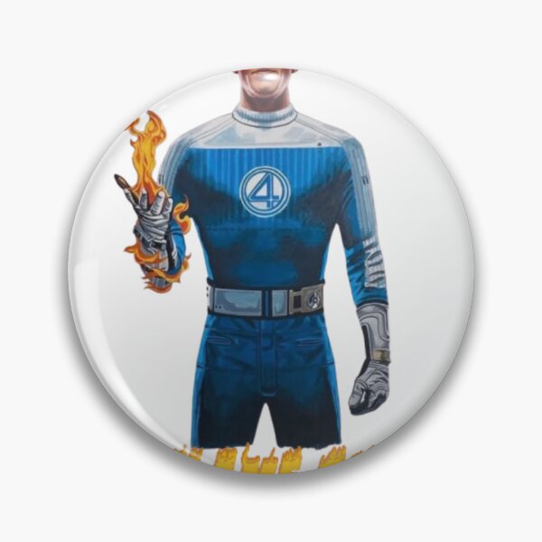Item preview, Johnny Storm - Human Torch - Flame On - Marvel Fantastic Four designed and sold by Mike12231.