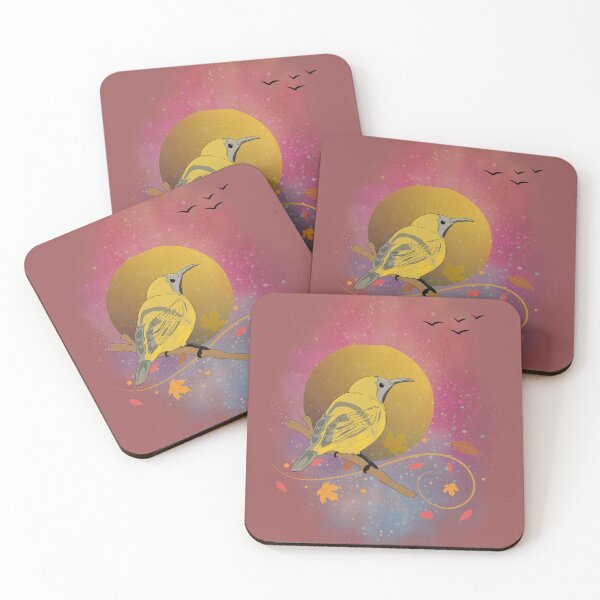Item preview, Palestine Sunbird on Branch – Colorful Nature Art  designed and sold by Trendofashion.