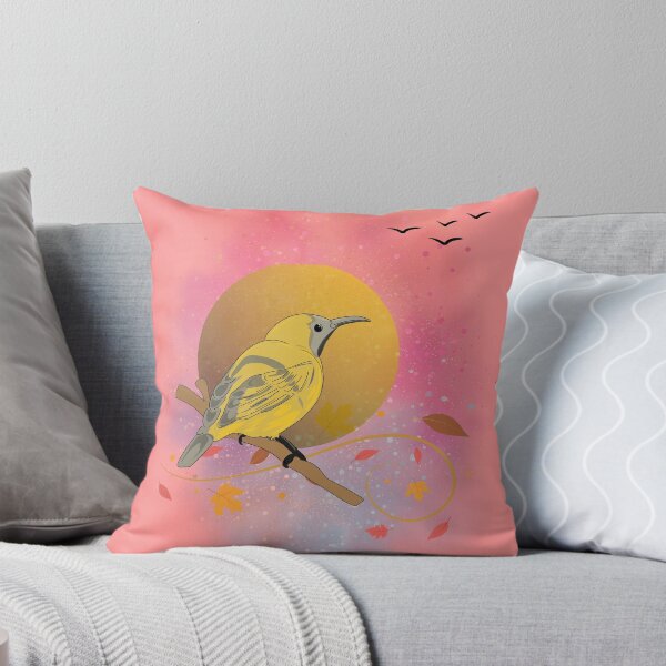 Item preview, Palestine Sunbird on Branch – Colorful Nature Art  designed and sold by Trendofashion.