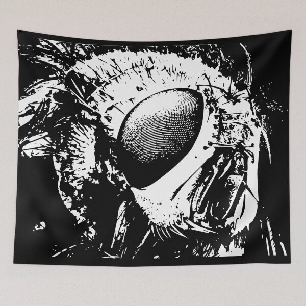 Item preview, Black Fly Macro Photo designed and sold by TangledRoots.