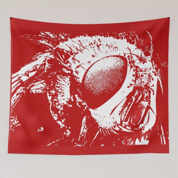 Item preview, Red Fly Macro Photo designed and sold by TangledRoots.