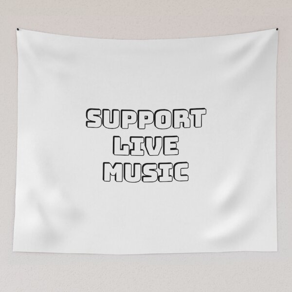 Item preview, Support Live Music designed and sold by Inspirationmotivation.