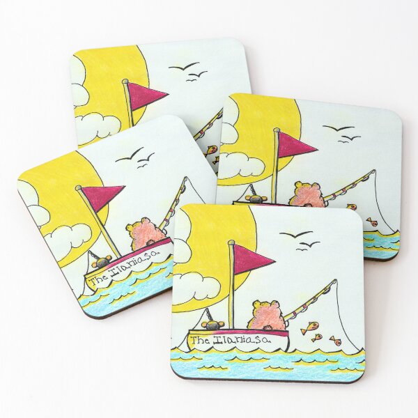 Item preview, Bear & Monkey go fishing in the "ilaniasa" designed and sold by IDrawReetards.