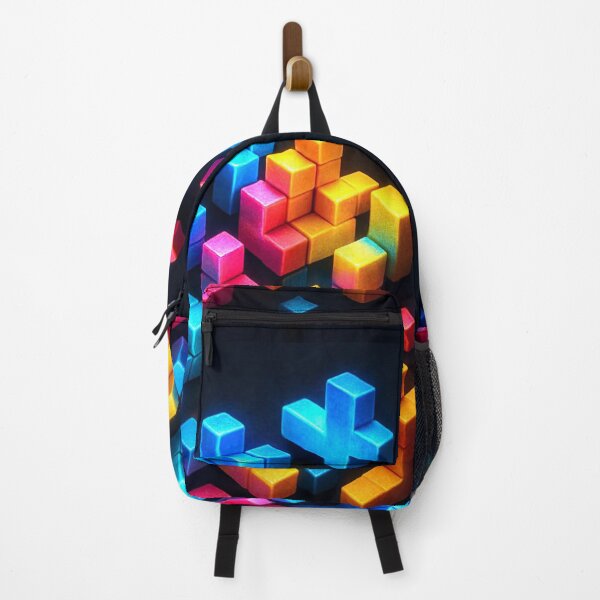 Item preview, 8 bit - PATTERN - Bright Lights designed and sold by CleverCulture.