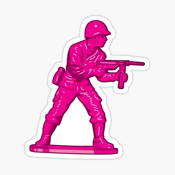 Pink toy soldiers online