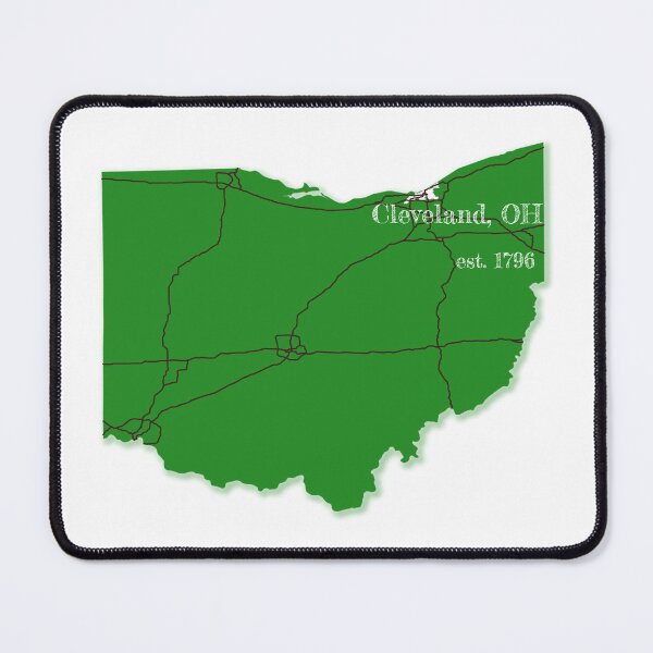 Item preview, Cleveland, OH [Verde] designed and sold by PhilbonianDezin.