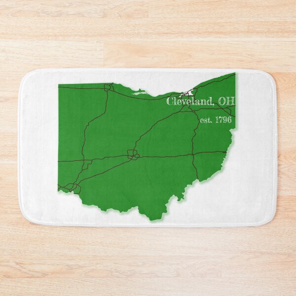 Item preview, Cleveland, OH [Green] designed and sold by PhilbonianDezin.