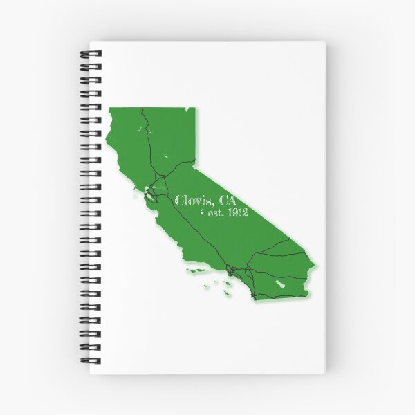 Item preview, Clovis, CA [Green] designed and sold by PhilbonianDezin.