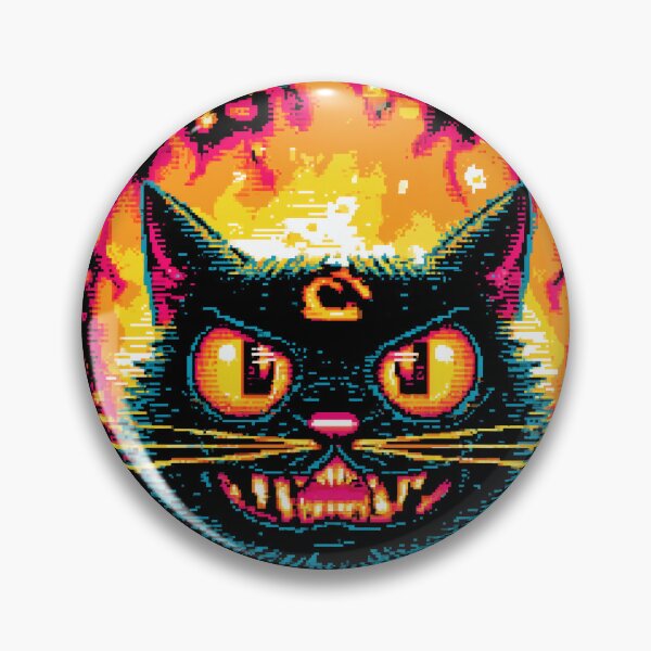 Item preview, Flaming Feline designed and sold by Stillness store.