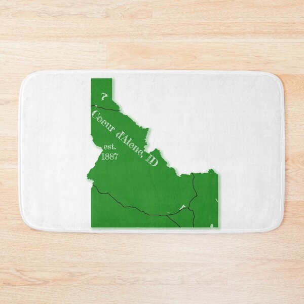Item preview, Coeur d'Alene, ID [Green] designed and sold by PhilbonianDezin.