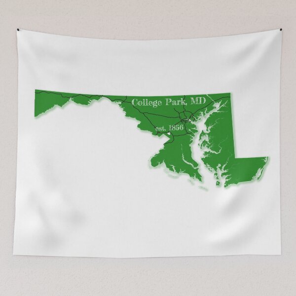 Item preview, College Park, MD [Green] designed and sold by PhilbonianDezin.