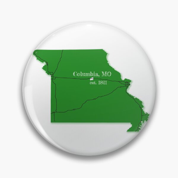Artikelvorschau, Columbia, MO [Grün] entworfen und verkauft von PhilbonianDezin.