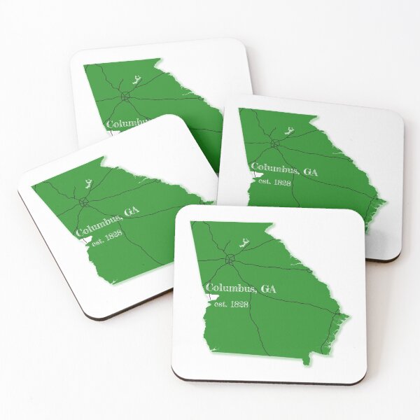 Item preview, Columbus, GA [Green] designed and sold by PhilbonianDezin.