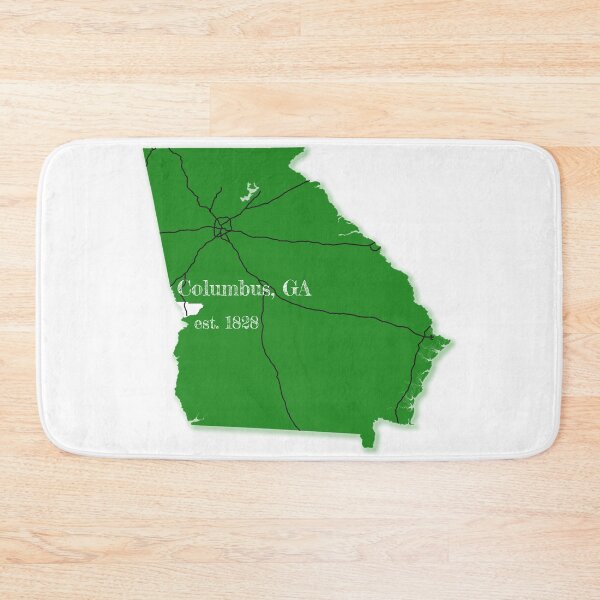 Item preview, Columbus, GA [Green] designed and sold by PhilbonianDezin.