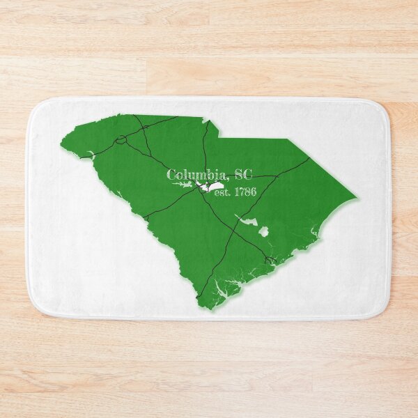 Item preview, Columbia, SC [Green] designed and sold by PhilbonianDezin.